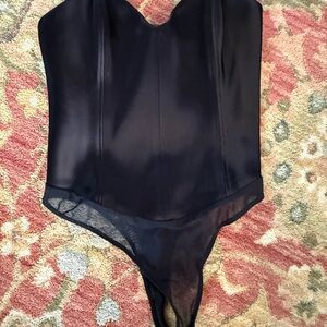 Aritzia Wilfred satin bodysuit